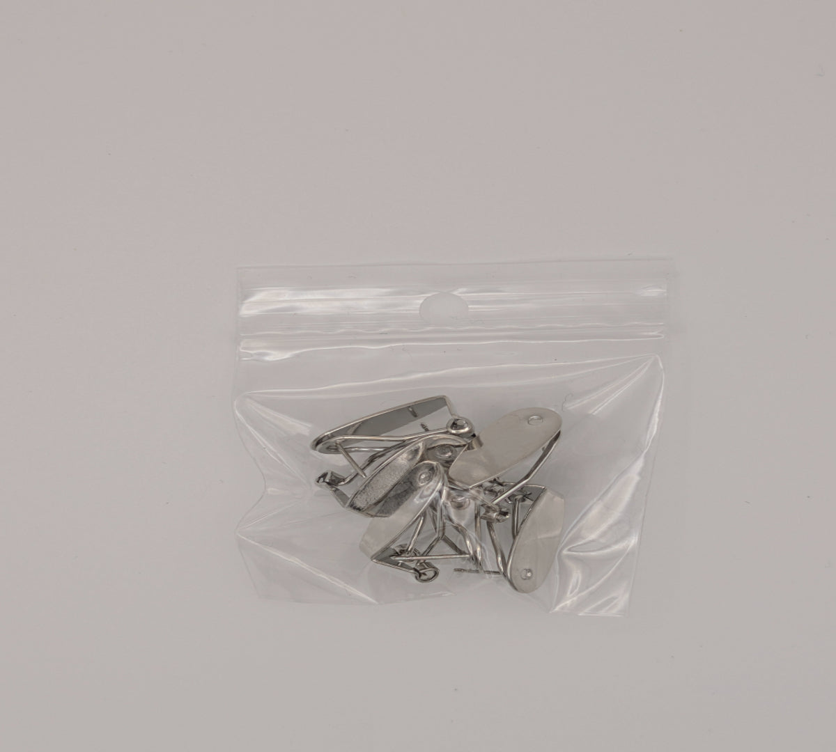 Silver jump rings