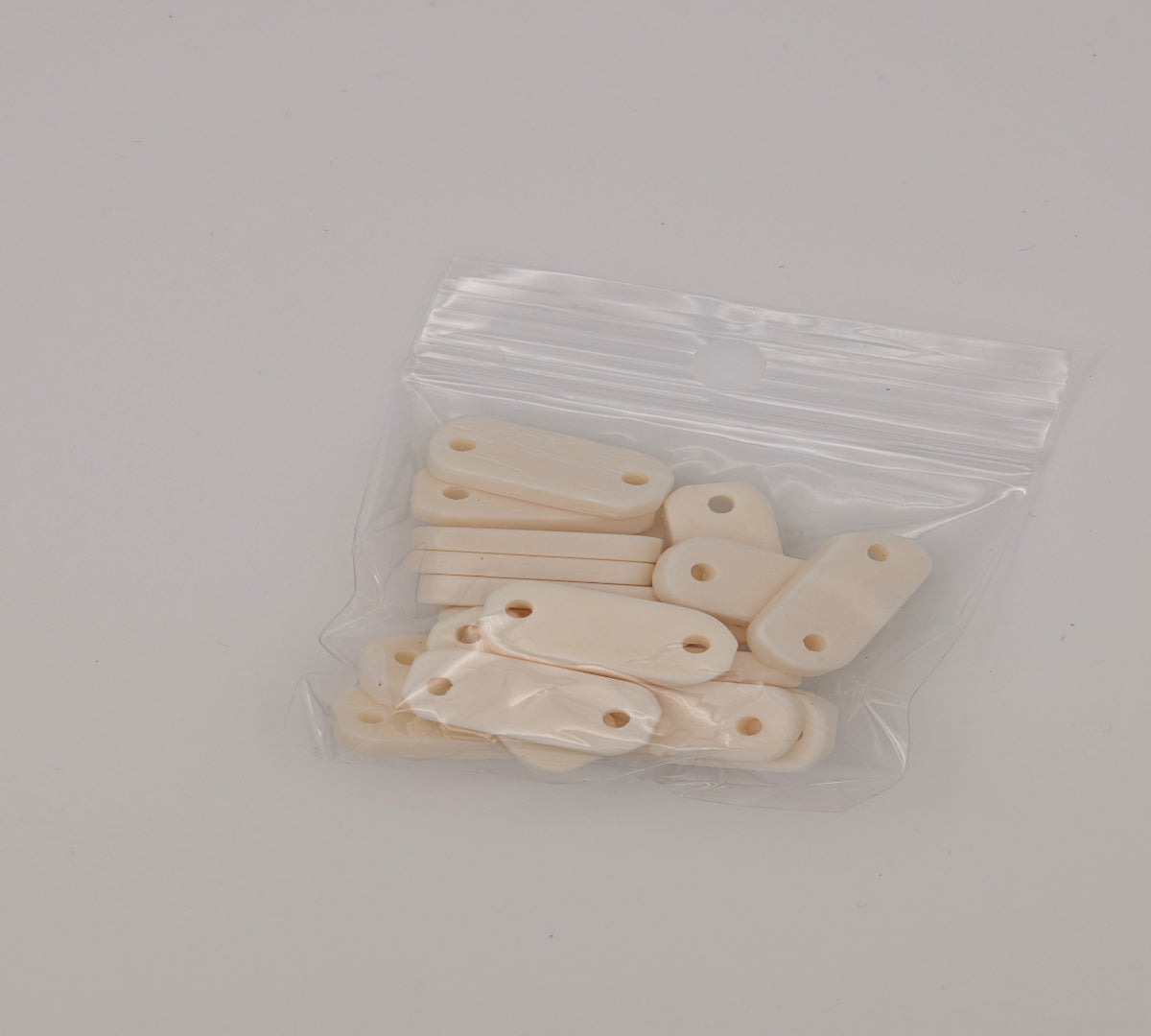 2 Hole - Bone Spacer 17mm