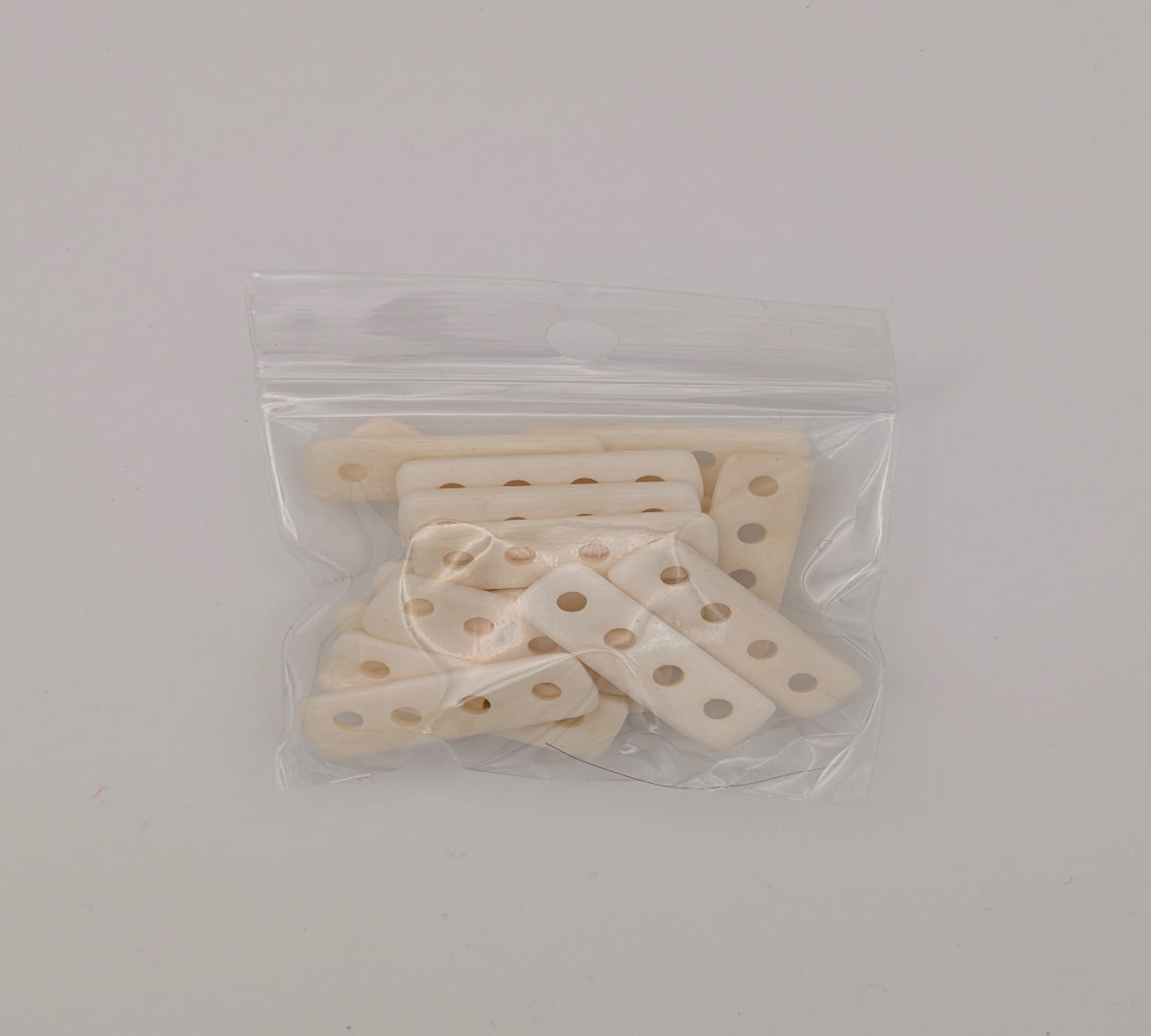 4 Hole - White Cow Bone Divider