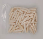 1" White Cow Bone Pipes