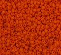 10/0 Czech Seed Bead - Opaque Orange