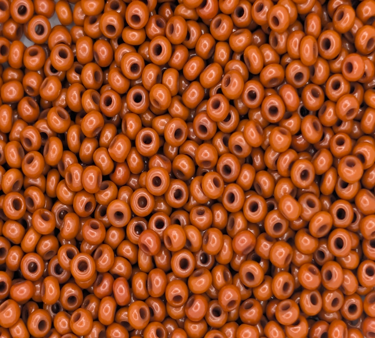 10/0 Czech Seed Bead - Opaque Light Brown