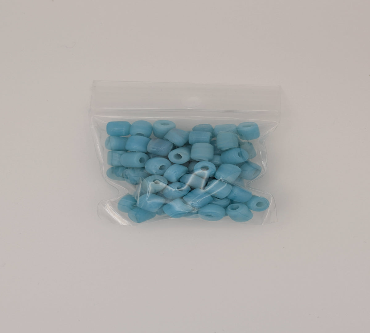 Tile Bead - Opaque Turquoise
