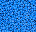 10/0 Czech Seed Bead - Opaque Medium Blue