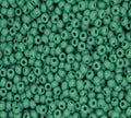 10/0 Czech Seed Bead - Opaque Medium Green