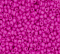 10/0 Czech Seed Bead - Opaque Hot Pink
